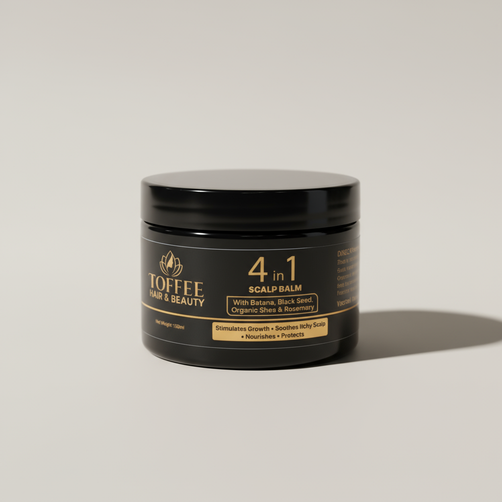 Toffee Hair & Beauty – 4 in 1 Scalp Balm