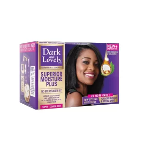 Dark and Lovely no lye relaxer