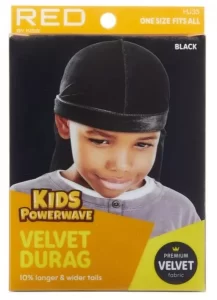 Red By Kiss Kids Powerwave Velvet Durag