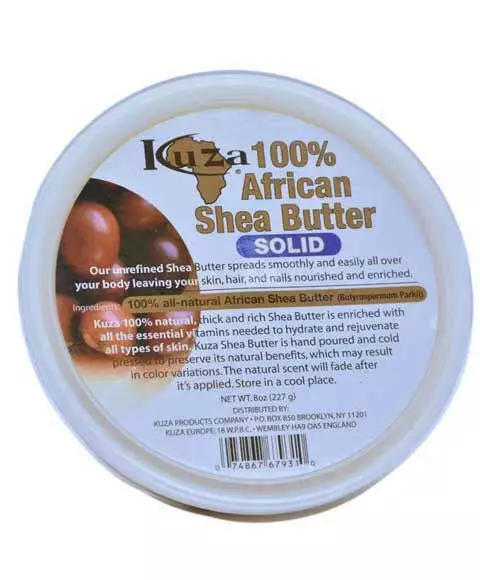 kuza shea butter solid